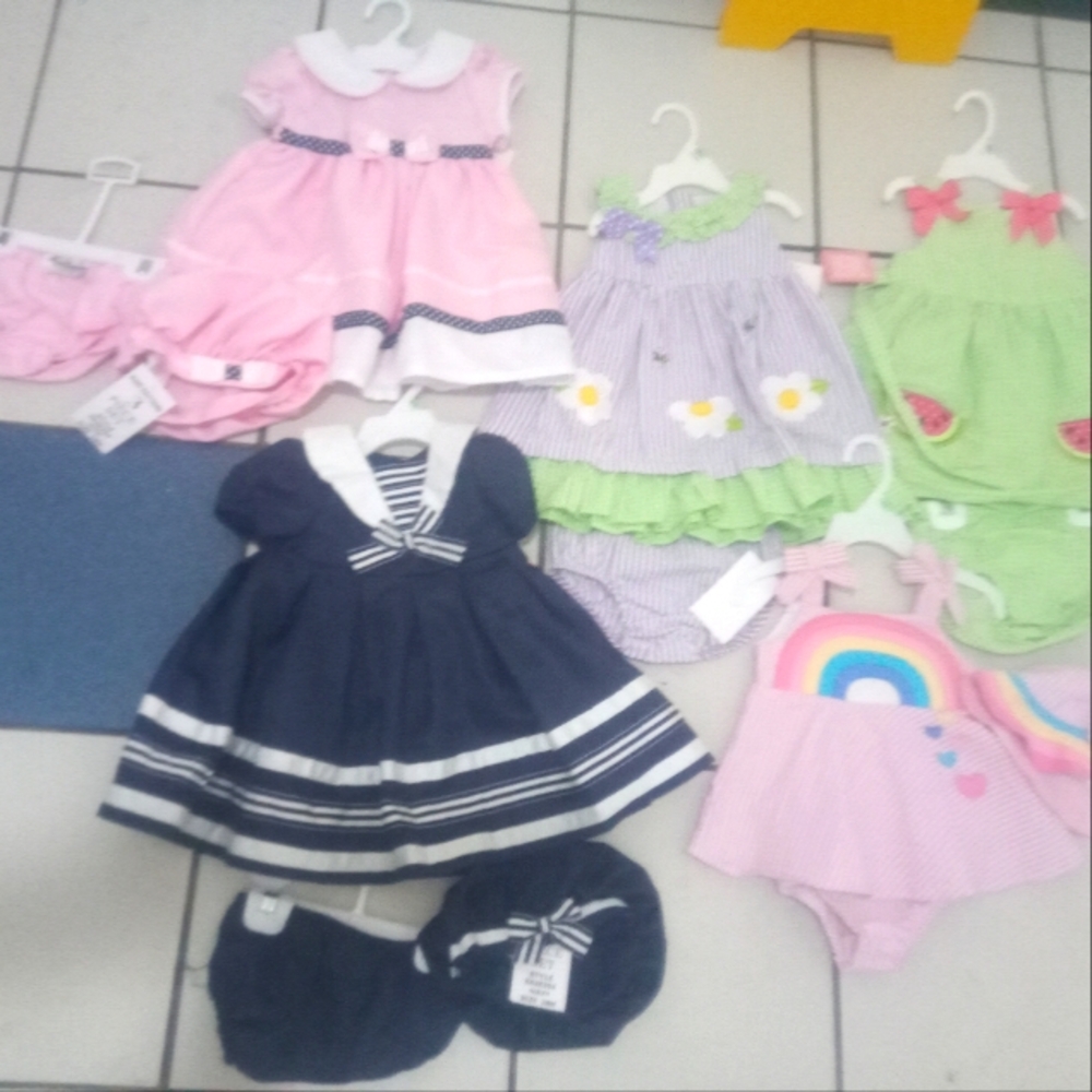 NWTS 18 MONTH OLD DRESS BUNDLE